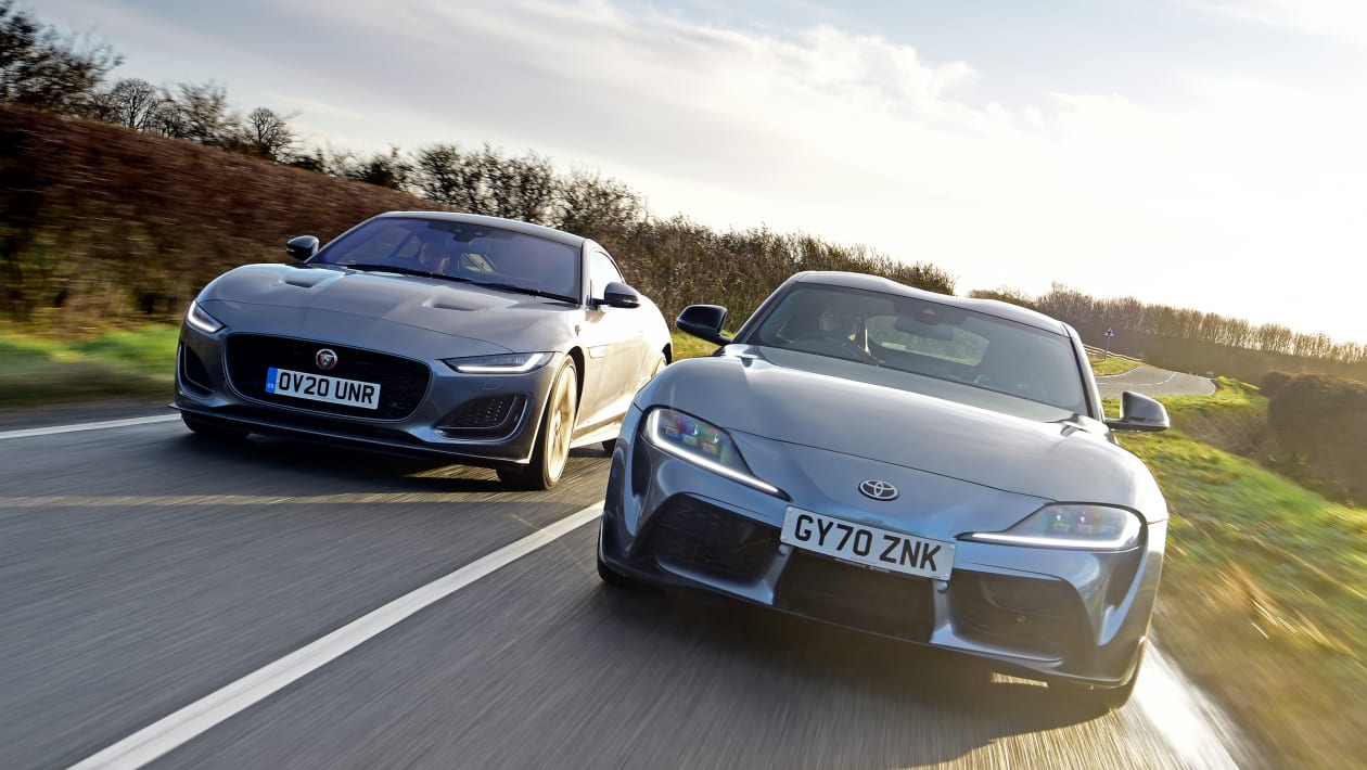 Toyota Supra vs Jaguar F Type Auto Express